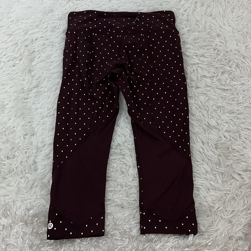 Lululemon Pace Rival Reflective Crops